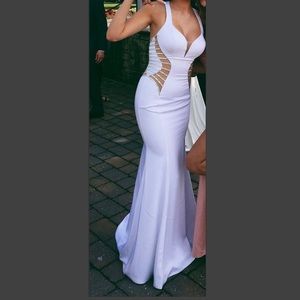 White prom/formal dress